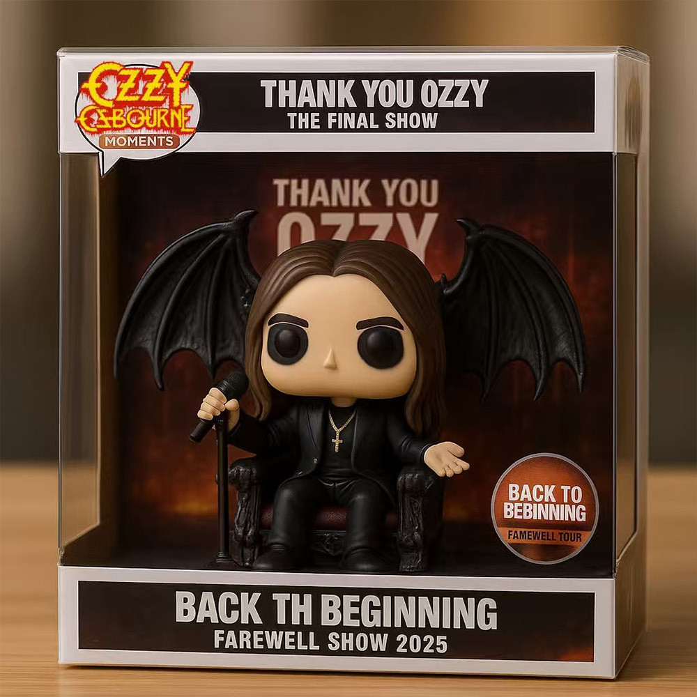 Ozzy Osbourne – The Final Show 2025 Collectible Figure Toy Doll Desk Display Ornament Figurine Colle