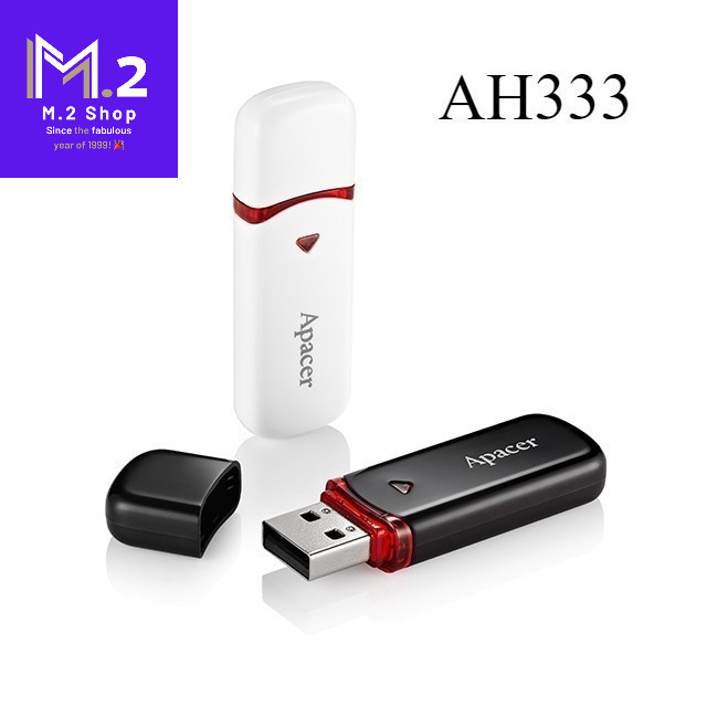 Apacer AH333 Flash Drive 16 GB , 32 GB , 64 GB ประกันศูนย์ไทย 5 ปี
