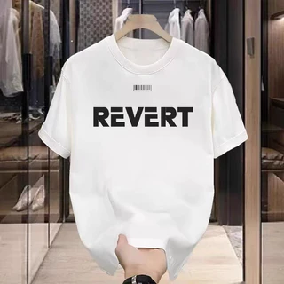 แฟชั่นเสื้อยืดแขนสั้นคอกลมสีดำขนาดใหญ่สไตล์เรโทรสำหรับผู้ชาย เสื้อยืด oversize เสื้อยืด เสื้อยืดคู่รัก