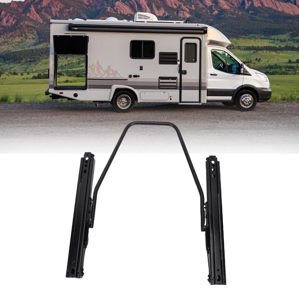 ชุดแถบยึดที่นั่งชุดตัวเลื่อนชุด 340 มม. ล็อคคู่สำหรับที่นั่ง RV