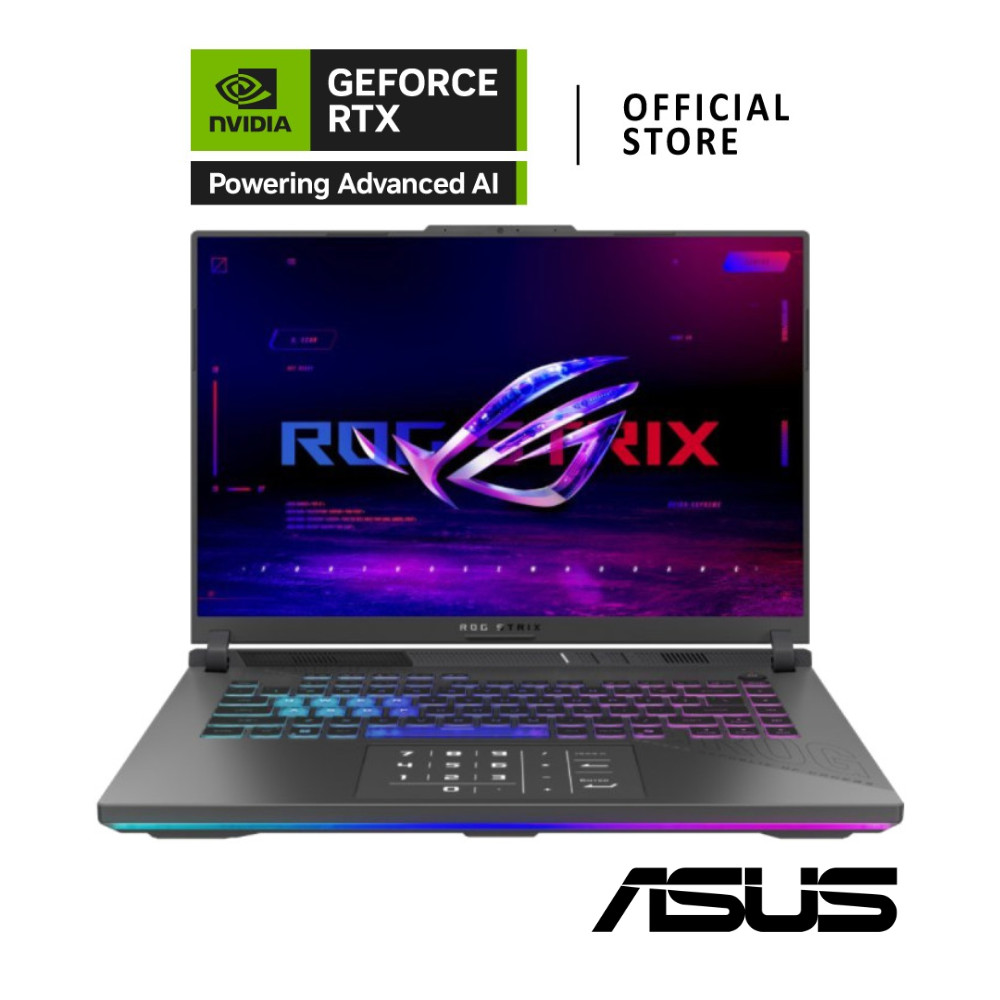 ASUS ROG STRIX G16 | NVIDIA® GeForce RTX™ 5070 | AMD Ryzen™ 9-8940HX (G614PP-RV077W)