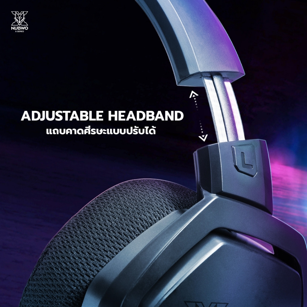 🛵มีส่งด่วน💨NUBWO X99 PRO WIRELESS GAMING HEADSET หูฟังเกมมิ่งไร้สาย รับประกัน 2 ปี