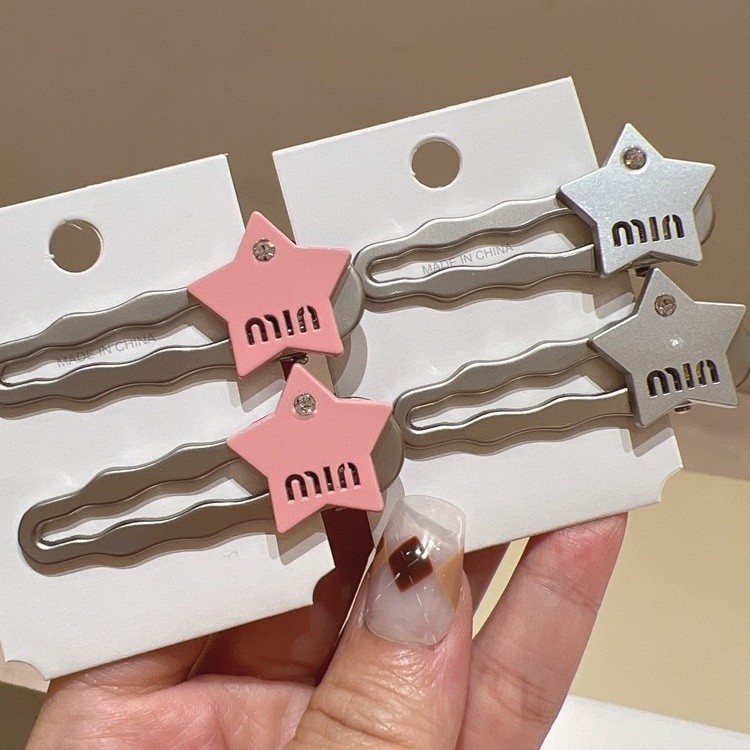 กิ๊บติดผม สีชมพู สีเงิน น่ารัก พร้อมส่ง