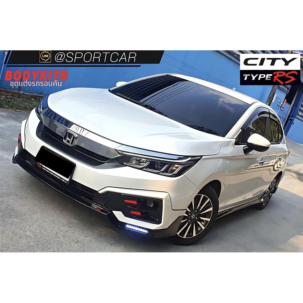 ชุดแต่ง City 2020 2021 Type RS, สเกิร์ต Honda City Sedan 4ประตู ท่อคู่,City e hev, ฮอนด้าซิตี้ แต่งส