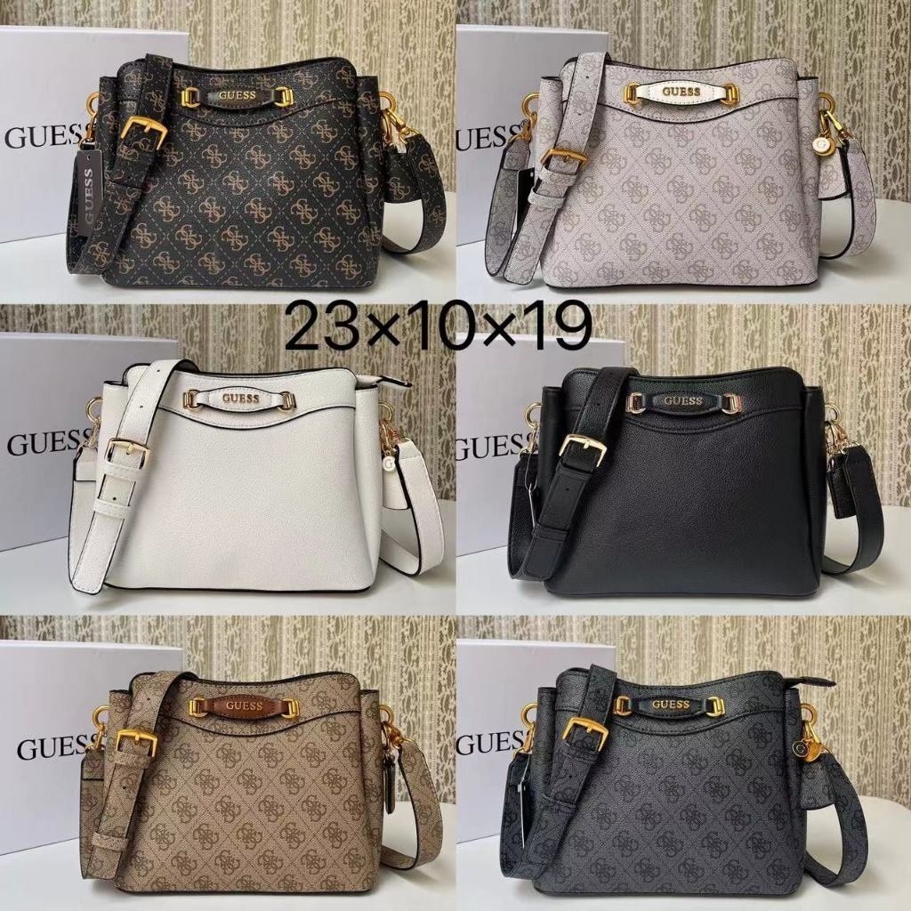 GUES Womens bag Emera 4g logo mini crossbody bag