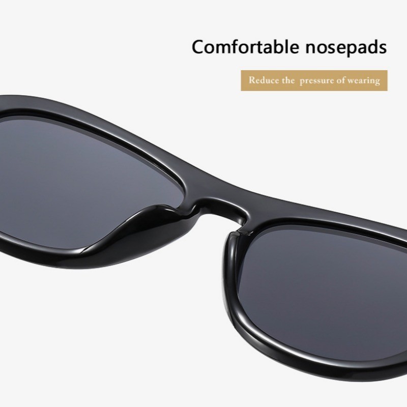 สินค้าพร้อมCOD (San9) แว่นกันแดดนักบินกรอบเล็กแฟชั่นย้อนยุคยุโรปและอเมริกาสําหรับผู้ชายและผู้หญิง - รูปที่ 4