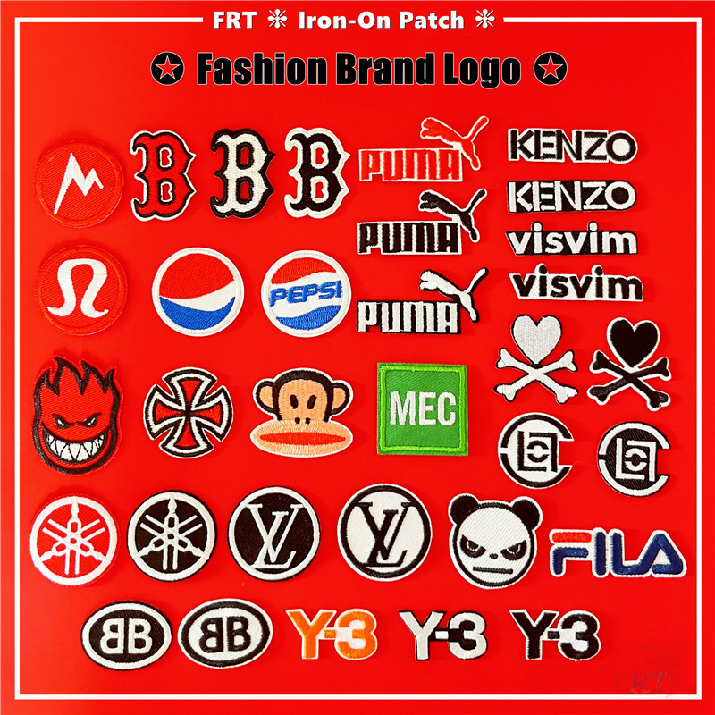 New Fashion Brand Logo S-1 Iron-on Patch 1 ชิ้น DIY เย็บบนเหล็กบนป้ายแพทช์ (36 รูปแบบ)