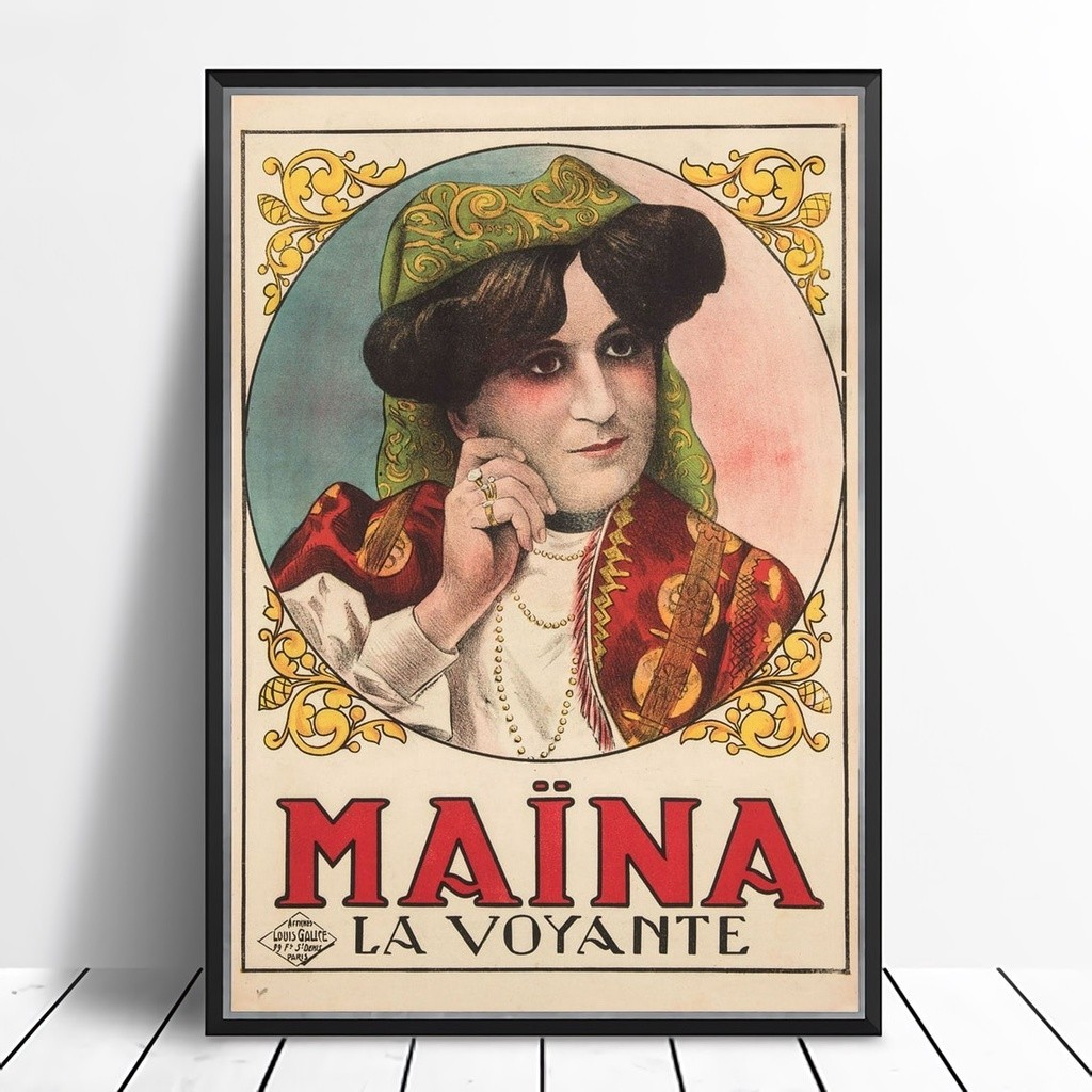 1 Piece Poster Maïna La Voyante  maina The Clairvoyant Poster Friends Show Decor Tv Series Friends A