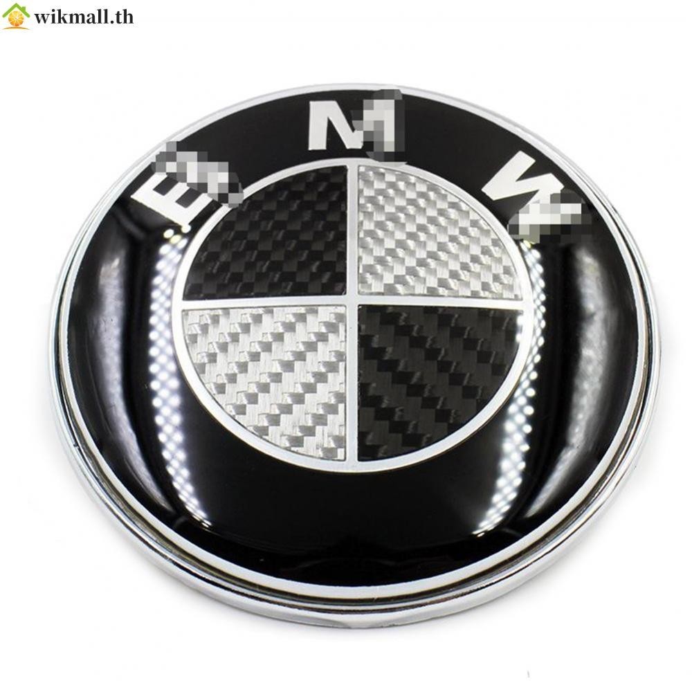 【WIK】EMBLEM Badge Accessories CABON Look For BMW E46 90 60 92 M3 M5 HOOD New