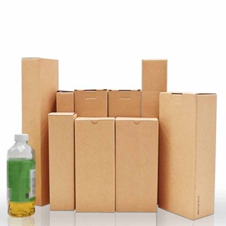 กล่องของขวัญแถบยาว ขวดดอกไม้ร่ม กล่องกระดาษคราฟท์