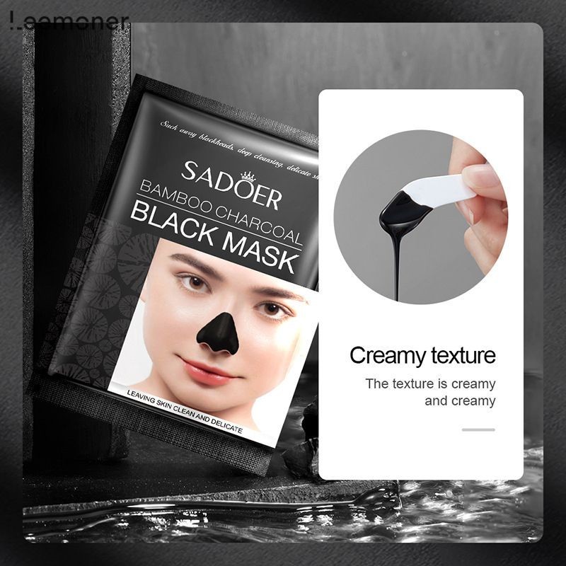 【Lemon】SADOER ครีมมาสก์หน้า กําจัดสิวหัวดํา มาสก์ทําความสะอาดรูขุมขน กระชับผิว เจลมาสก์ดูแลผิวT-zone ดูแลจมูก-LN