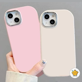 Candy Color เคสโทรศัพท์ เคสไอโฟน11 13 For iPhone 11 12 14 13 15 Pro Max XR X XS 7 Plus เคส ซิลิโคนนุ่ม TPU Silicone Case