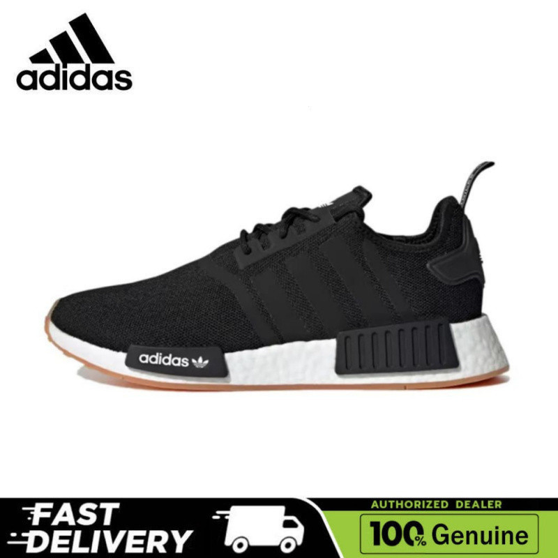 [ของแท้100%] Adidas NMD_R1สีดำสีขาว gz9257รองเท้าผ้าใบ unisex Original