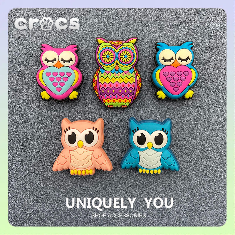 jibbitz crocs Owl  crocs jibbitz jibbitz crocs เกาหลี