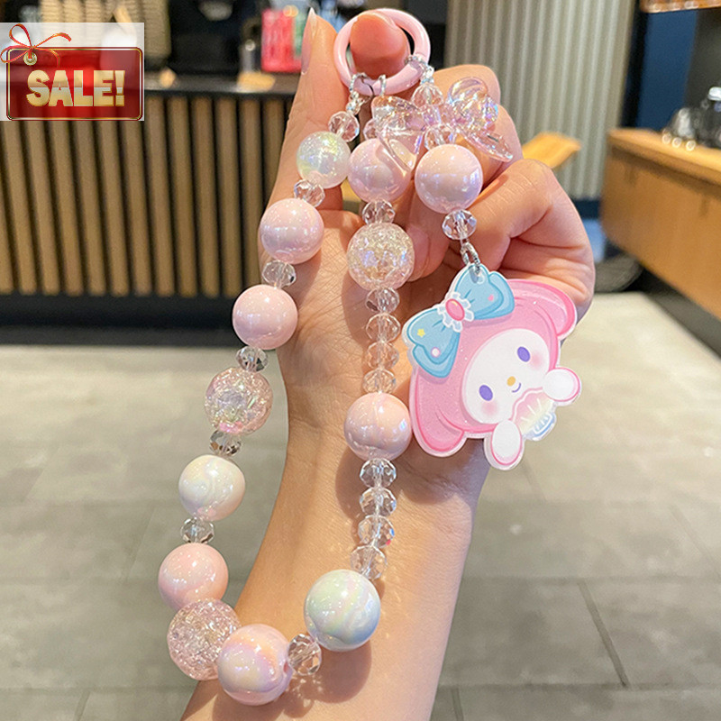 Bl การ์ตูน Sanrio พวงกุญแจ Kawaii Hello Kitty Cinnamoroll Kuromi Melody กระเป๋าตกแต่งจี้โทรศัพท์เครื่องประดับเครื่องประดับของขวัญ A