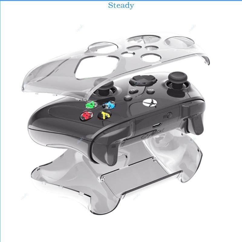 Steady Crystal สบายป้องกันผิวสําหรับเคส Xbox Series X Game Handle Contr