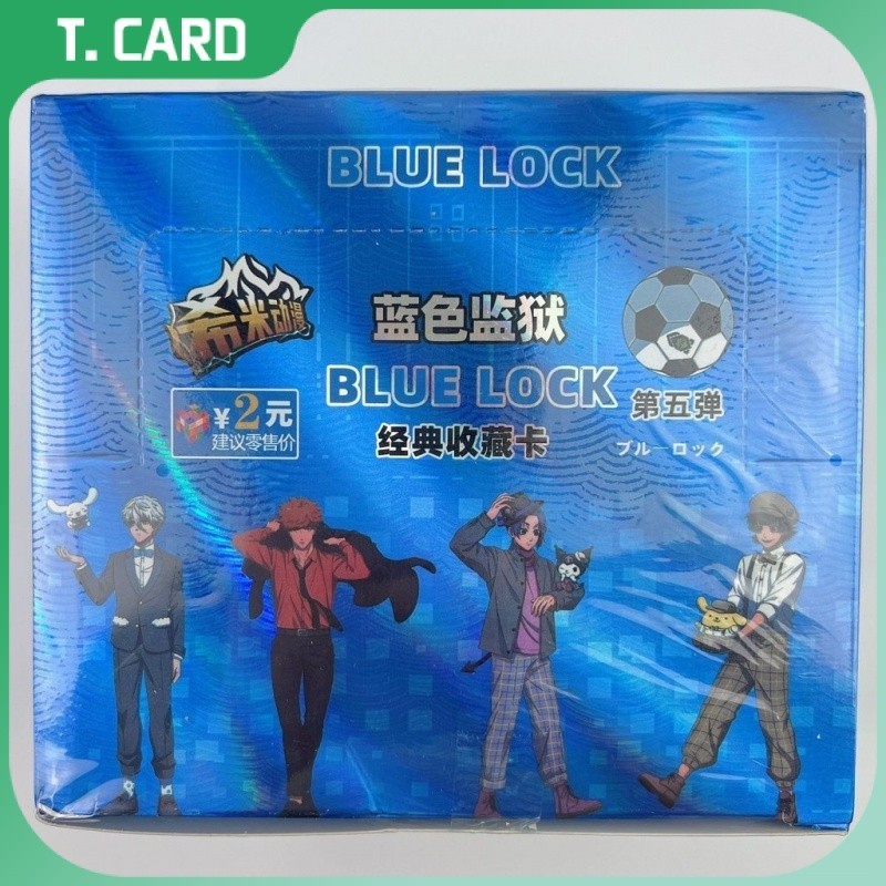 Influencer ขายร้อนขายร้อน Blue Prison คอลเลกชันคลาสสิกการ์ด Simi Animation เด็กในร่มเดสก์ท็อป Casual Card