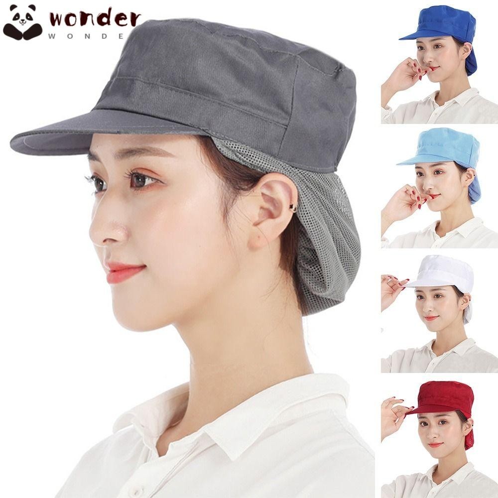 Wonder หมวกทํางานครัวฝุ่นทําอาหารที่ถูกสุขอนามัยอบหมวกทําอาหาร