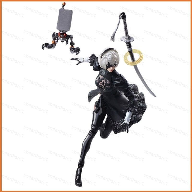 Jason NieR Automata 2B Action Figure BRING ARTS เครื่อง Lifeform ตุ๊กตาของเล่นสําหรับของขวัญเด็กคอลเ