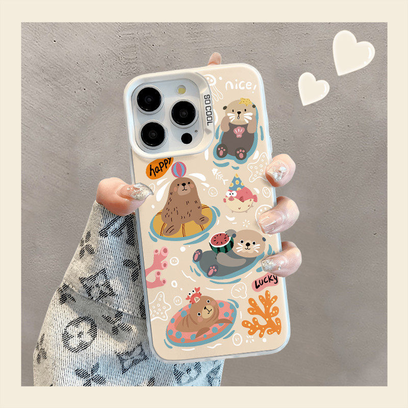 Minase Case สำหรับ VIVO Y17 Y12 Y12S Y30 Y7S V23 Y100 S10 S10E V23E X80 V27 V29 VIVO X60 X70 X100 Pro iqoo 7 9 10 11 12 Z8 Pro Neo5 6 7 8ชายแดนพิมพ์ทั้งหมด-รวมแล้ว