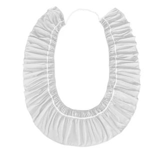 QUIBLO Ruffles, โพลีเอสเตอร์เตียงด้านข้างตกแต่งกระโปรงเตียง, สบายที่ถอดออกได้ยืดหยุ่นสีทึบกระโปรงเตียงด้านข้างบ้าน