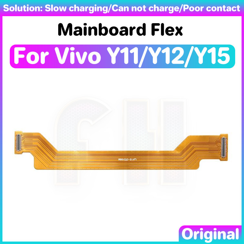 เมนบอร์ด Flex Cable Ribbon สําหรับ VIVO Y11 Y12 Y15 ยืดหยุ่นเมนบอร์ด USB ชาร์จพอร์ตชาร์จ