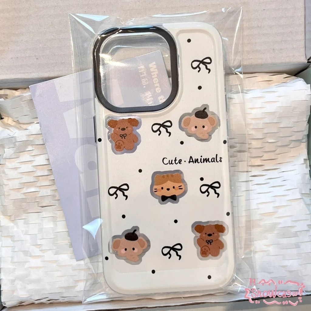 สัตว์น่ารักการ์ตูน นุ่ม เคสRedmi Note 9 8 10 11 12 13 Pro Max Redmi 12C 12 13C 10 10C 9 A1 9T 9A 9C NFC Poco M3 X5