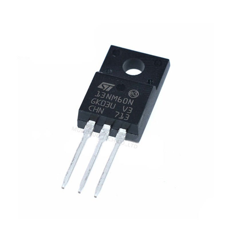 5PCS STF13NM60N 13NM60N 13NM60 MOSFET N-CH 600V 13A TO-220F