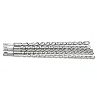 8-22 มม.X 500-800 มม.คอนกรีตยาว SDS Plus Bit Cross หัวตัดคู่ auger ค้อนผนังอิฐบล็อกค้อนไฟฟ้าอิฐบิตก่ออิฐ