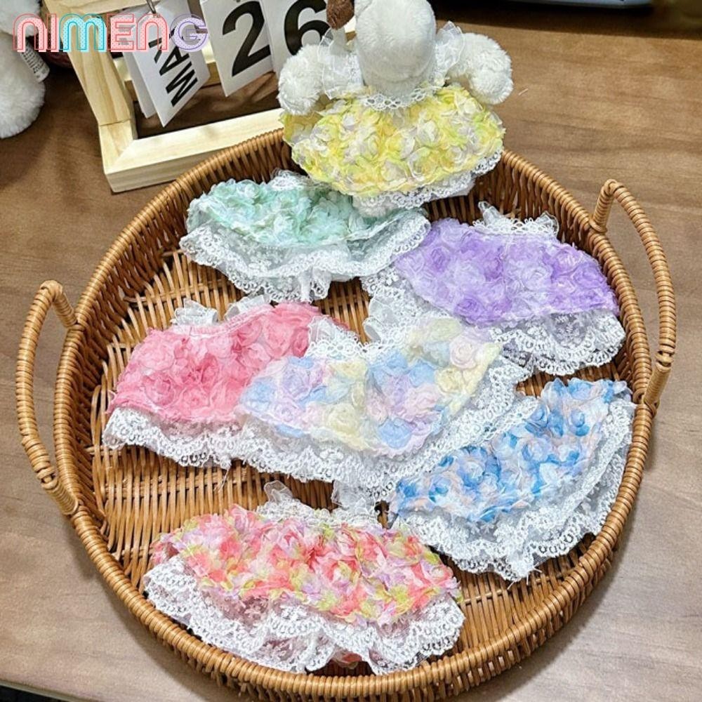 Nimeng ตุ๊กตาเสื้อผ้าน่ารัก,อุปกรณ์เสริมเสื้อผ้าตกแต่งชุดเจ้าหญิง,20รูปแบบน่ารักตุ๊กตาเสื้อผ้าสําหรับ15ซม.ตุ๊กตาผ้าฝ้าย/ตุ๊กตาไอดอลEXO