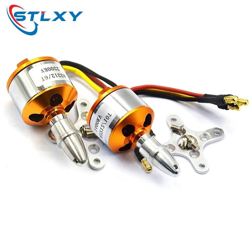 930kv 2450kv 2200kv 1000kV มอเตอร์ไร้แปรงสําหรับ RC เครื่องบิน multicopter มอเตอร์ไร้แปรง 2212