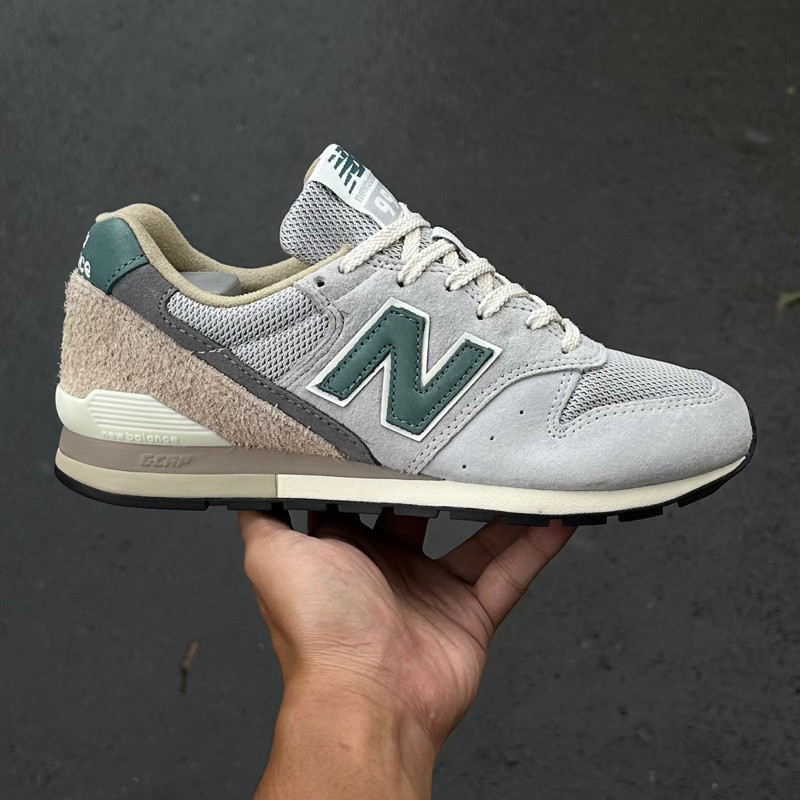 NEW BALANCE 996 C-CAP ur2เทาเขียว100%