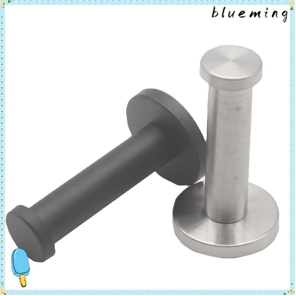 Blueming2 ตะขอแขวนผ้าขนหนู หมวก สเตนเลส ทรงกระบอก สีเงิน สีดํา 1 ชิ้น