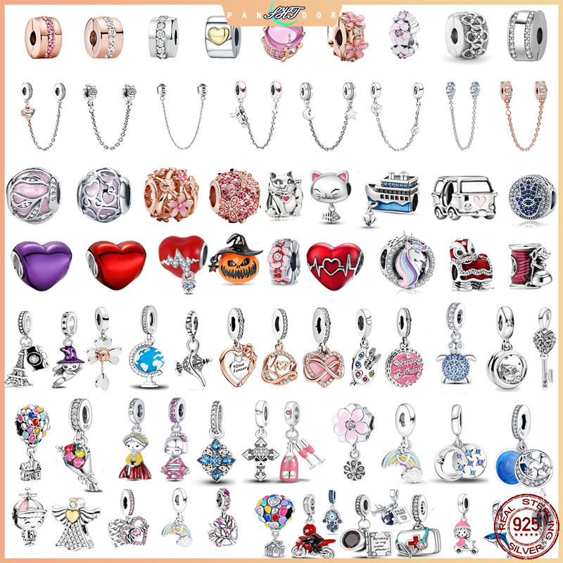 ใหม่ Charm 925 เงินสเตอร์ลิง Love Heart Girl Boy ลูกปัดลูกปัด Fit สร้อยข้อมือเดิมงูลูกปัดผู้หญิงของขวัญ
