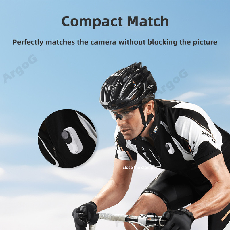 Argog 6 ชิ้น Mic Wind Muff สําหรับ Insta360 GO 3S/GO 3 ลมลดเสียงรบกวนฝาครอบฟองน้ํา Insta360 GO3S อุปกรณ์เสริม
