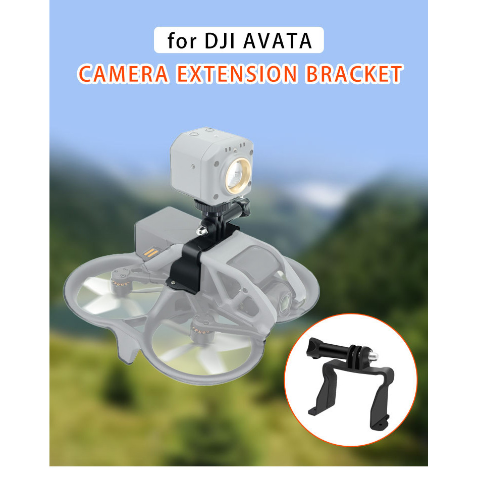 XT-XINTE Extension Bracket สําหรับยึดกล้องยึดอะแดปเตอร์สําหรับ Avata Drone อุปกรณ์เสริม