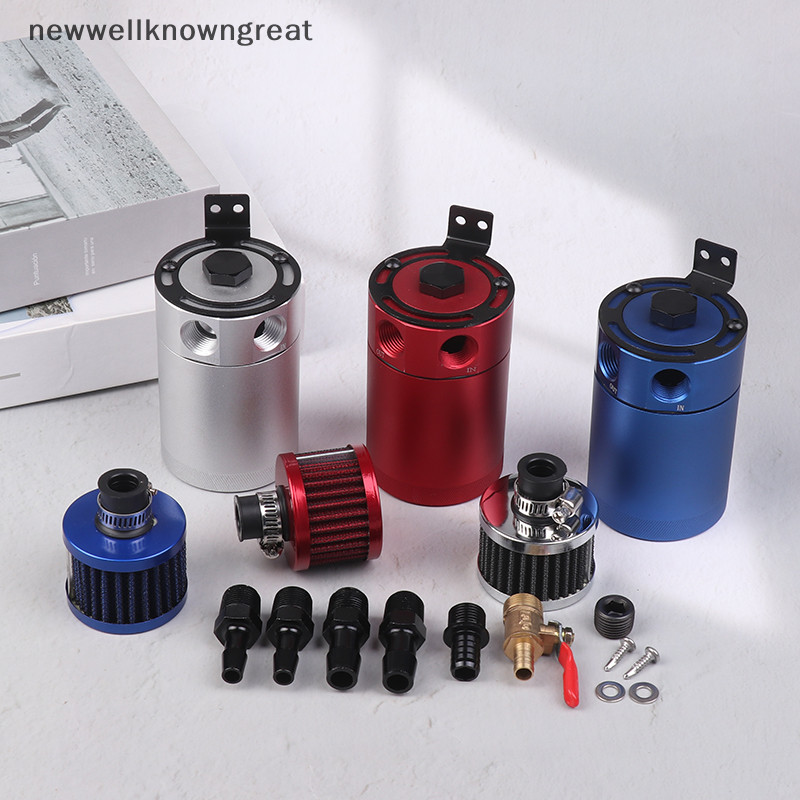 ใหม่wellknowngreat การปรับเปลี่ยนรถ Universal Two-hole Oil Breathable ขวดพร้อมตัวแยกกรองอากาศการหายใจ CAD