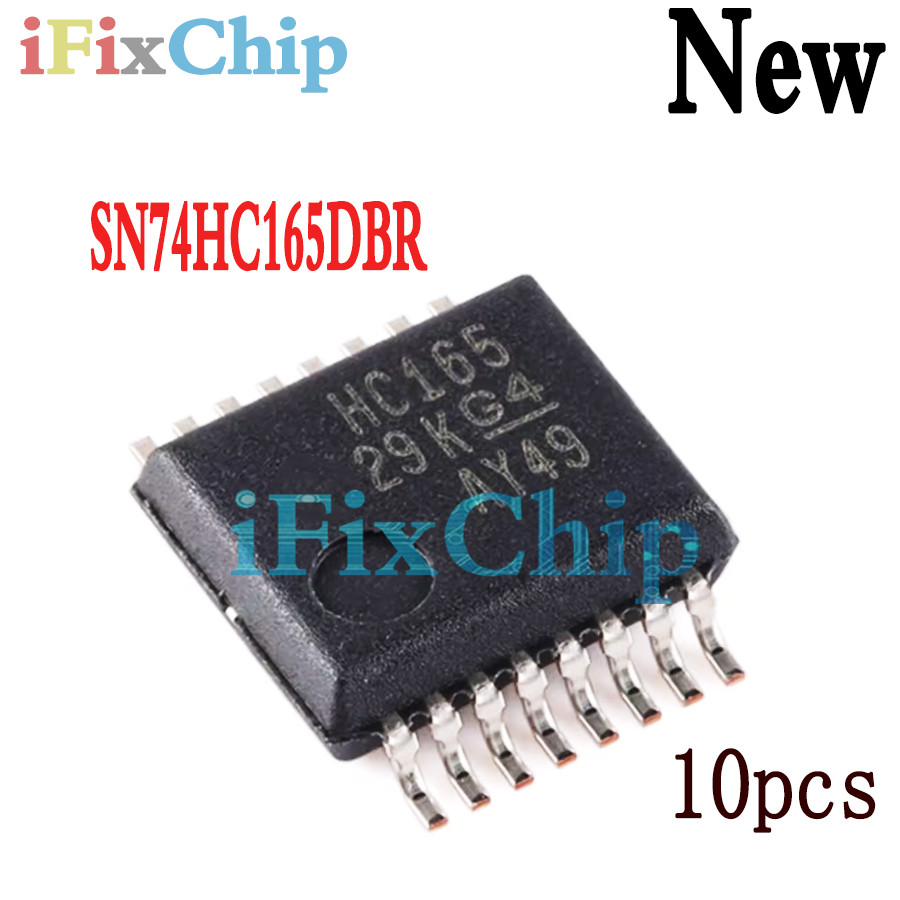 10 ชิ้นใหม่เอี่ยม SN74HC165DBR SN74HC165DB SN74HC165 ssop-16
