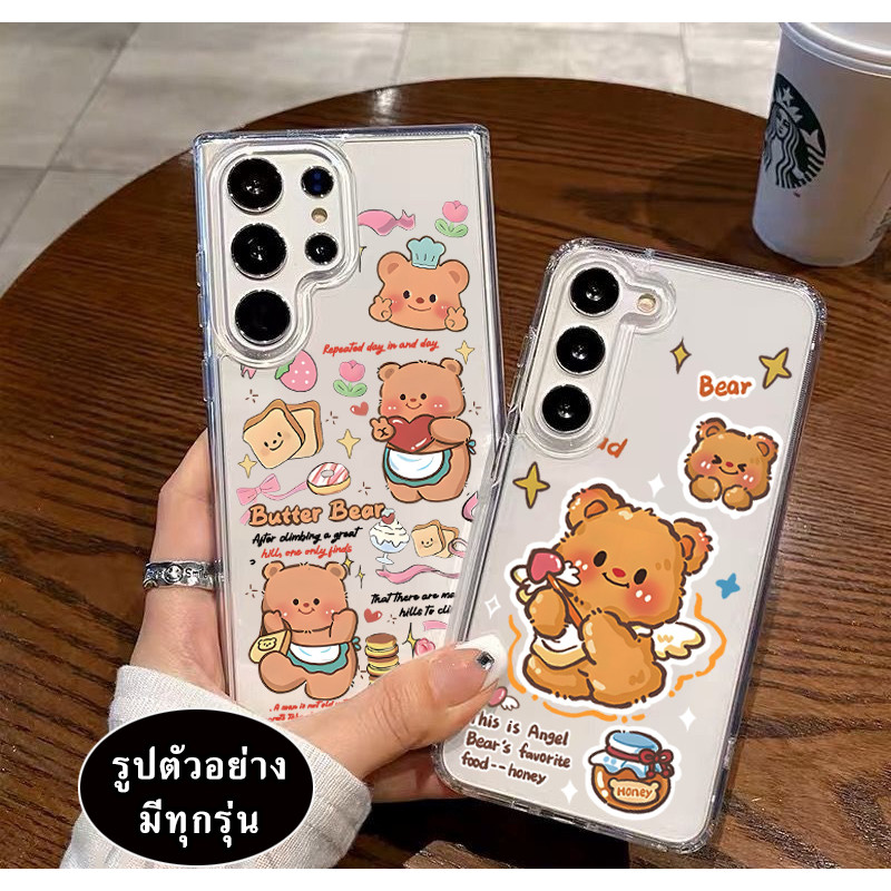 เคส ลายหมี สำหรับ OPPO A60 A79 A98 A38 A18 A58 A78 A15 A16 A16K A17 A17K Reno 4,5,6,7,8,10,11 11F 7Z 8Z Pro 8T TP 029