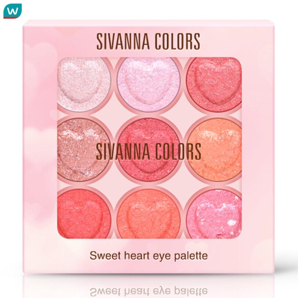 Sivanna ซีเวนน่า คัลเลอร์ส สวีท ฮาร์ท อาย พาเลทท์ 14ก. 03 พิ้งค์ สตรอเบอร์รี่