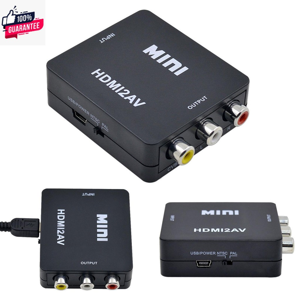ตัวแปลง HDMI to AV HDMI TO RCA