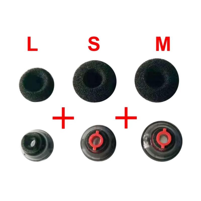 6 ชิ้น Eartips สําหรับ Plantronics Voyager 5200 ชุดหูฟัง, S/M/L 3 ชิ้น Soft Gel เคล็ดลับหูและ 3 ชิ้นโฟมฝาครอบเคล็ดลับ, Fit สําหรับ Plantr 5200, Earbuds เคล็ดลับชุดชุดหูฟัง - รูปที่ 7