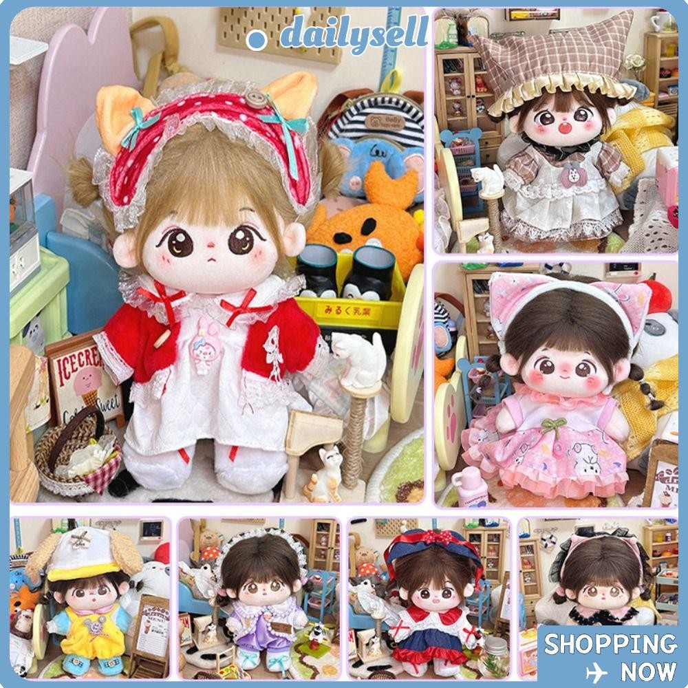 Daily แต่งตัว 20 ซม. ผ้าฝ้าย BJD หมวก คอสเพลย์ น่ารัก OB11 Props อุปกรณ์เสริม Sweet Hairband ของเล่นเด็ก