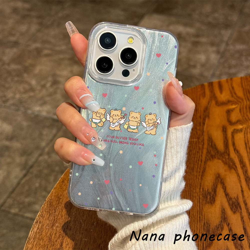 🔥ส่งจากไท🔥 เคส Redmi10A9C 10CA11 2C11PRO MI11LITE 13C13RPRO เคสโทรศัพท์มือถือโฟร์บัตเตอร์แบร์