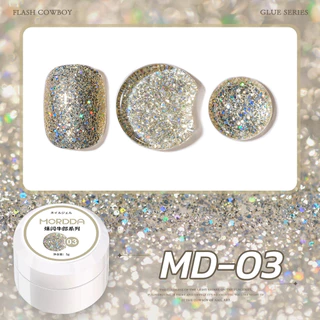 สีทาเล็บเจลสีกลิตเตอร์ กากเพชร สีสวย เงางาม มีให้เลือก 4 สี *พร้อมส่ง*