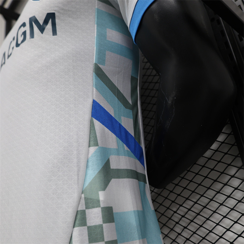Player Issue 24/25 OM Home Football Jersey and T-shirt S-2XL,สามารถเพิ่มชื่อและหมายเลขของคุณได้