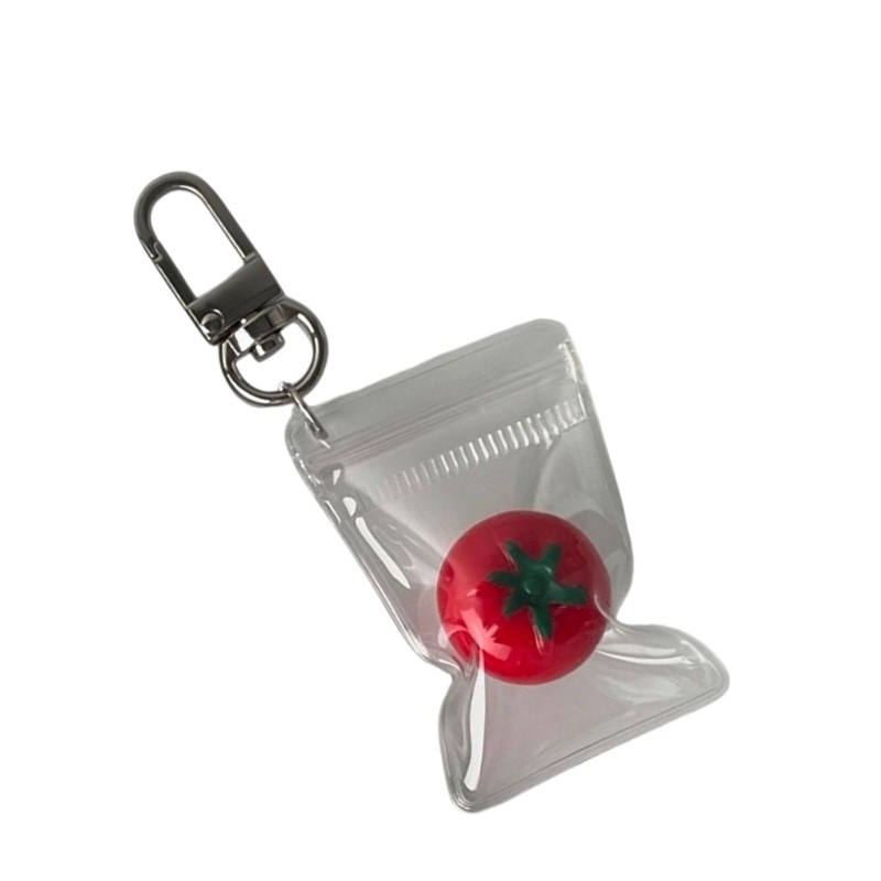 Kiss Playful Tomato Shaped Mobile Decorative Charm สําหรับแฟชั่นหญิง