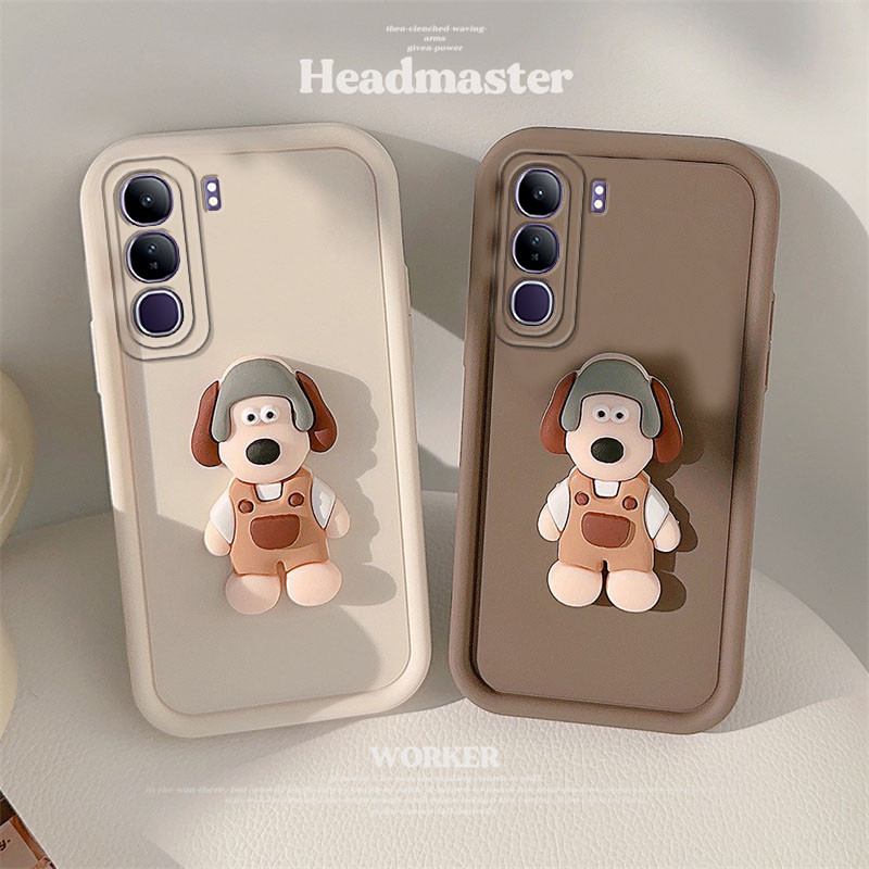 เคสโทรศัพท์สําหรับ VIVO Y200 5g การ์ตูนสุนัข Soft Case vivoy200 5g ซิลิโคน TPU Soft Plain ฝาหลัง