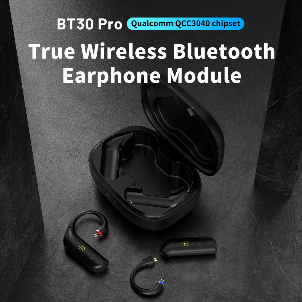 Trn BT30PRO ไร้สายบลูทูธ 5.2 HIFI หูฟังโมดูลอัพเกรดสายเปลี่ยนได้สําหรับ SPin QDC 0.75 0.78 mmcx BT30