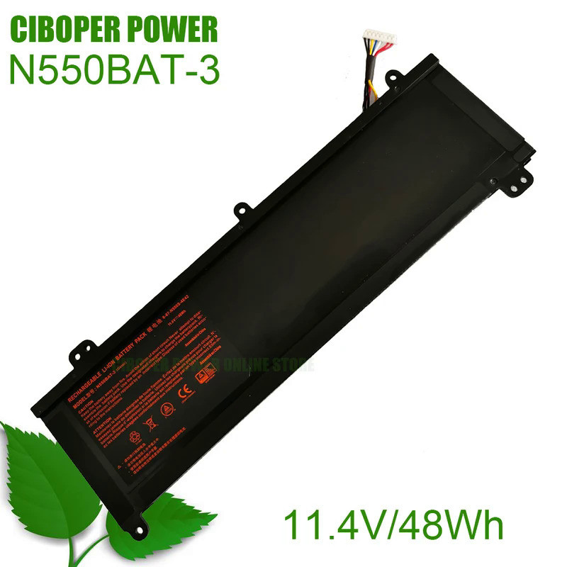 CIBOPER POWER Genuine Battery N550BAT-3 11.4V/48Wh For N550RC N550RN/RC N551/RN/RC F57-D1/D2/D3/D4/D